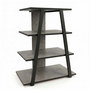 Hanah Home Soporte para TV Lyno - Gris retro, Negro